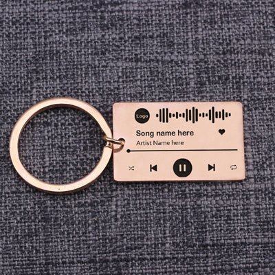 Personalized Spotify Music Keychain - Pheromania - pheromania - 0
